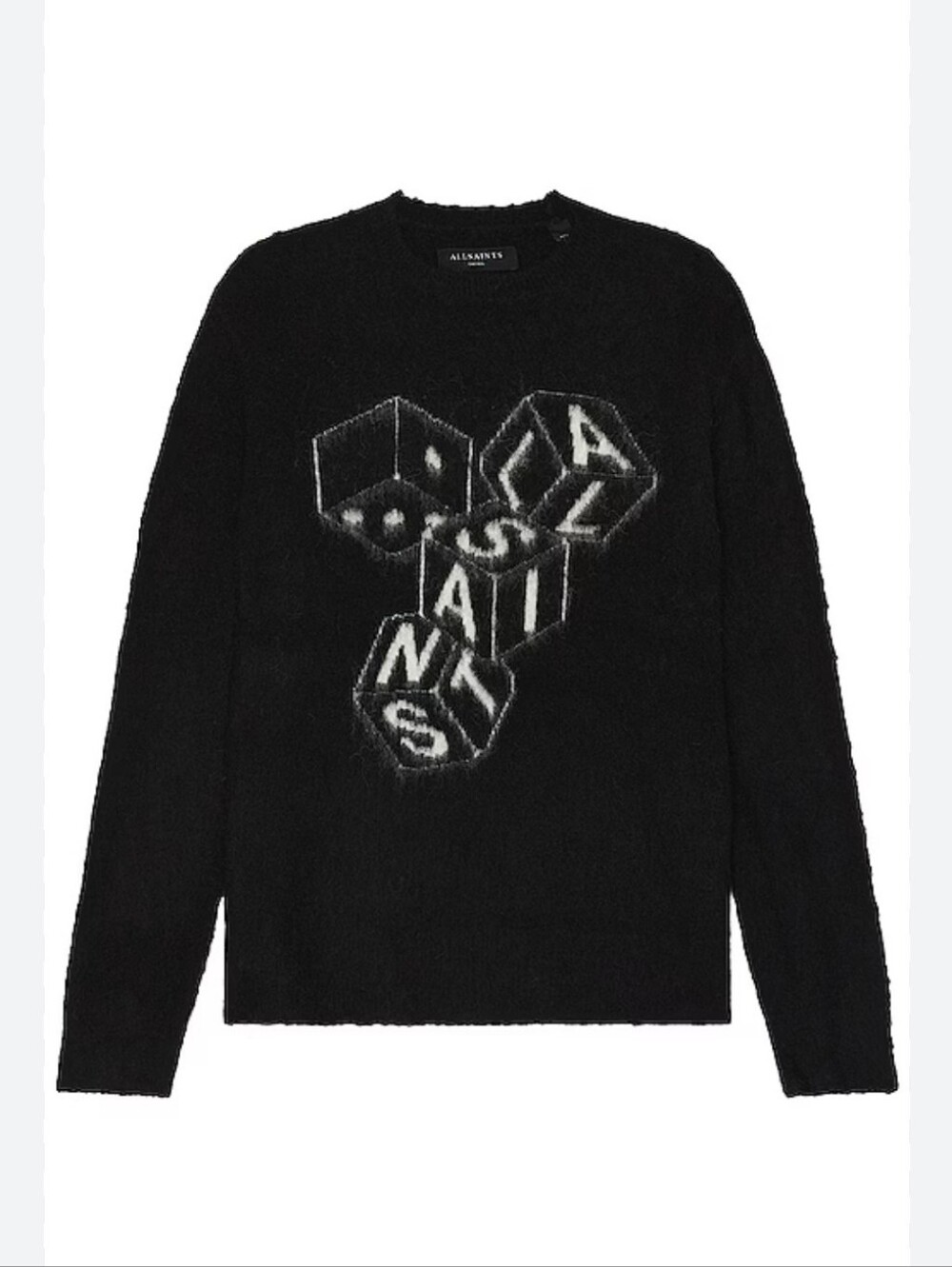 All Saints Roller Dice Intarsia Sweater